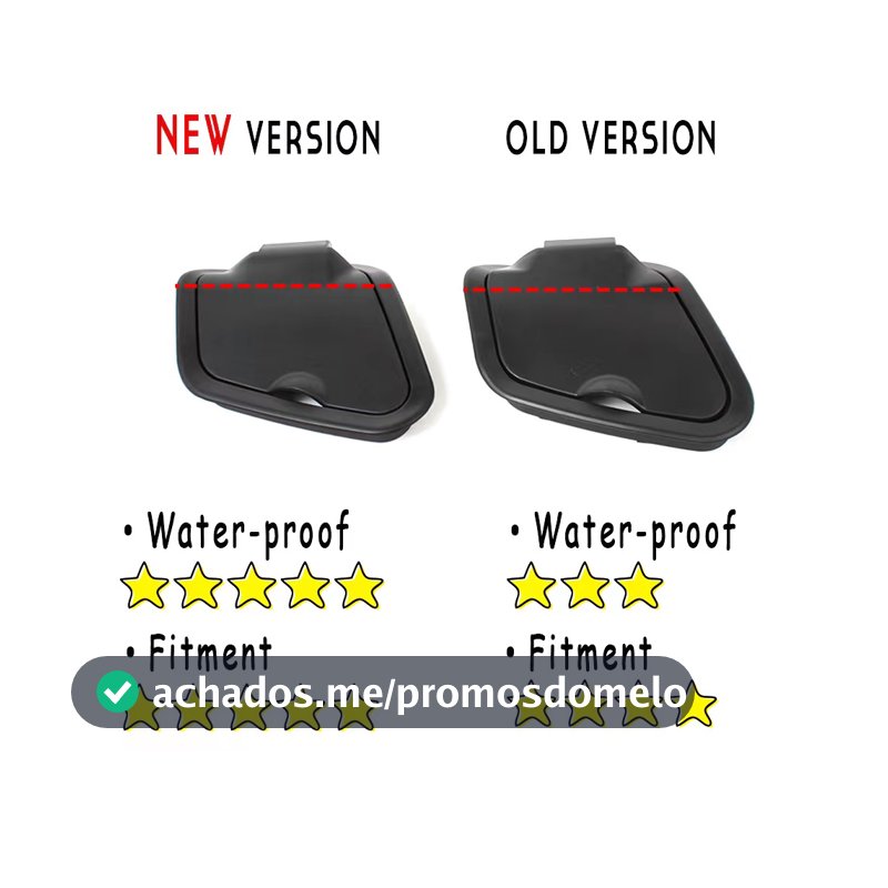 Para Yamaha NMAX v2 2020-2023 Tampa De Bolso Lateral À Prova D'água Compartimento De Porta USB