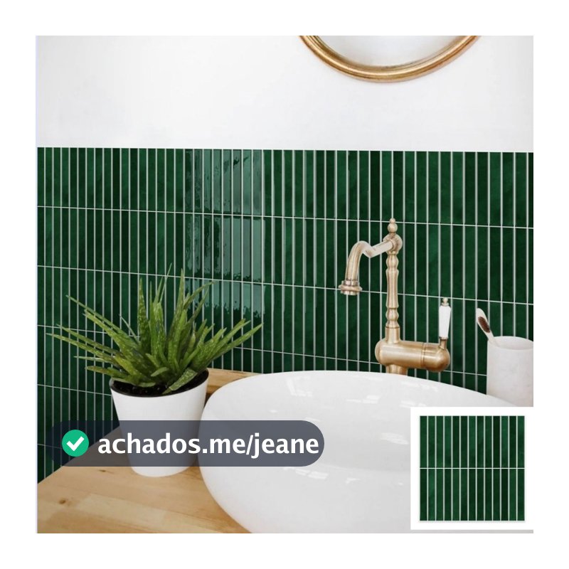 Placas Adesivas  Parede Autocolante 3D Porcelanato 30 cm x 30 cm