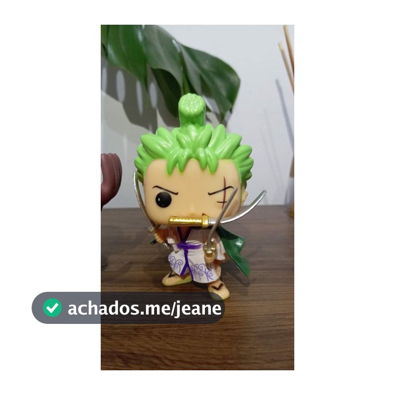 Bonecos Colecionáveis estilo pop One Piece Zoro e Chopper Geek colecionável