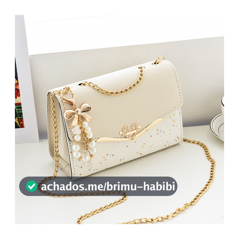 CHENXIAOHONG Bolsa Feminina com Corrente