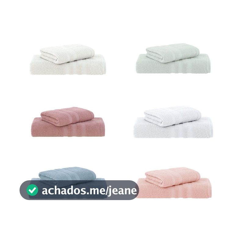 Jogo de Toalhas Buddemeyer Vanilla Extra Soft 2 peças