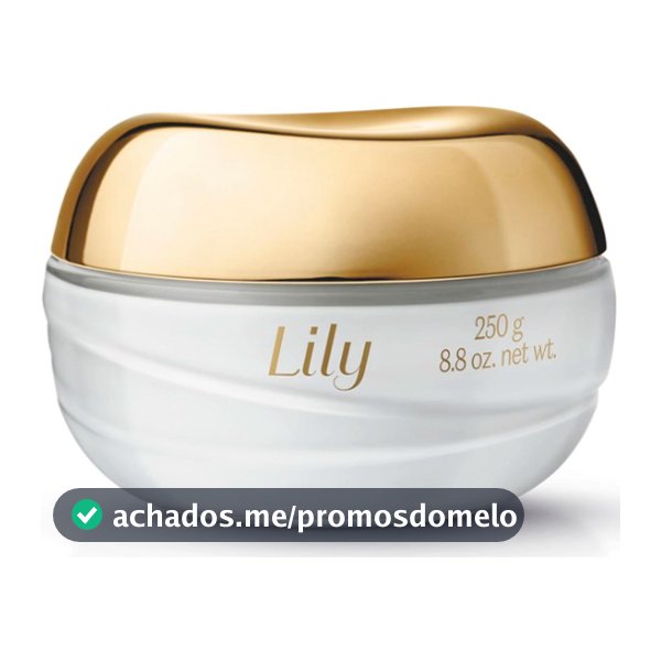 Creme Acetinado Hidratante Corporal Lily - O Boticário