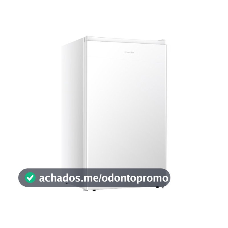 Frigobar Hisense 90 Litros Porta Reversível Branco 1 Porta RR121NW3A/RR121NW2A