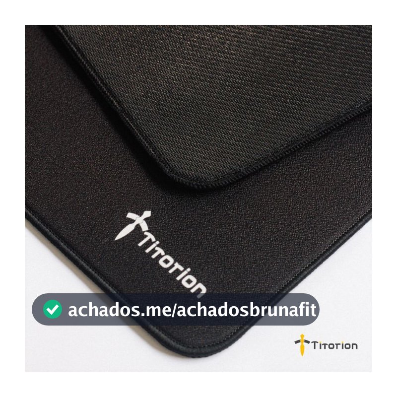 Mousepad Gamer APEX Control Mouse pad Grande 49x42 Mouse Pad Branco Preto Blade Red Girl Titorion