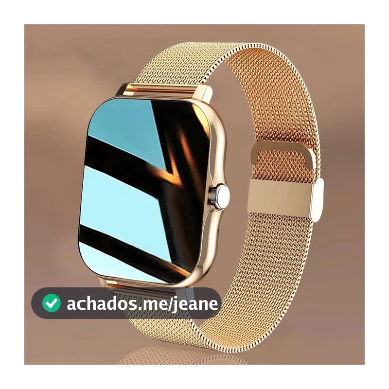 YANG WIERA 2025 Smart Watch Women 1.69 "Color Screen Full touch Fitness Tracker Relógio inteligente à prova d'água IP67
