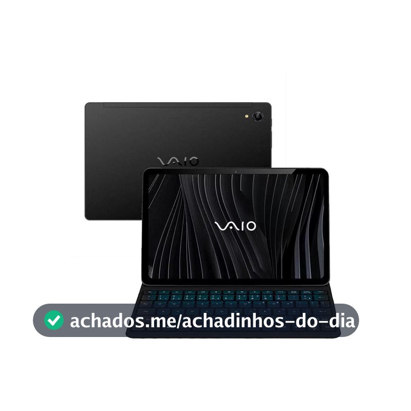 Tablet VAIO TL10 128GB 8GB RAM, Teclado Magnético, Tela 10.4” 2K  PRETO 4g