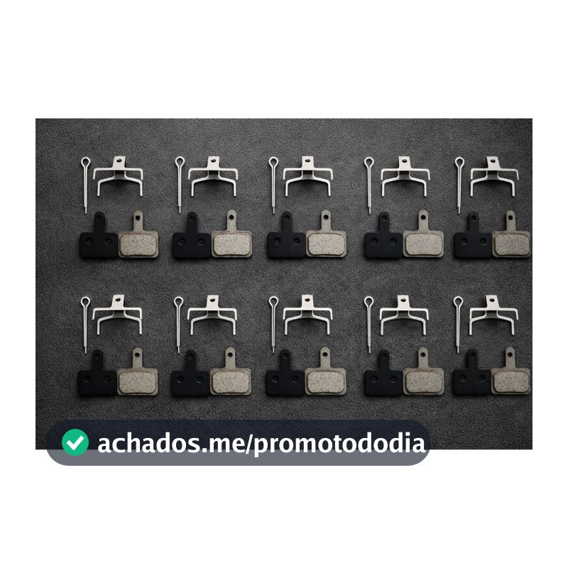 10 Pares Pastilha Freio A Disco Compatível Shimano Gts B01s