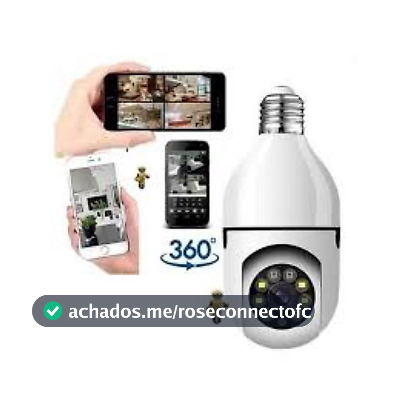 Câmera ip lâmpada 1080p hd panorâmica sem fio de segurança em casa wi fi cctv App Dafu