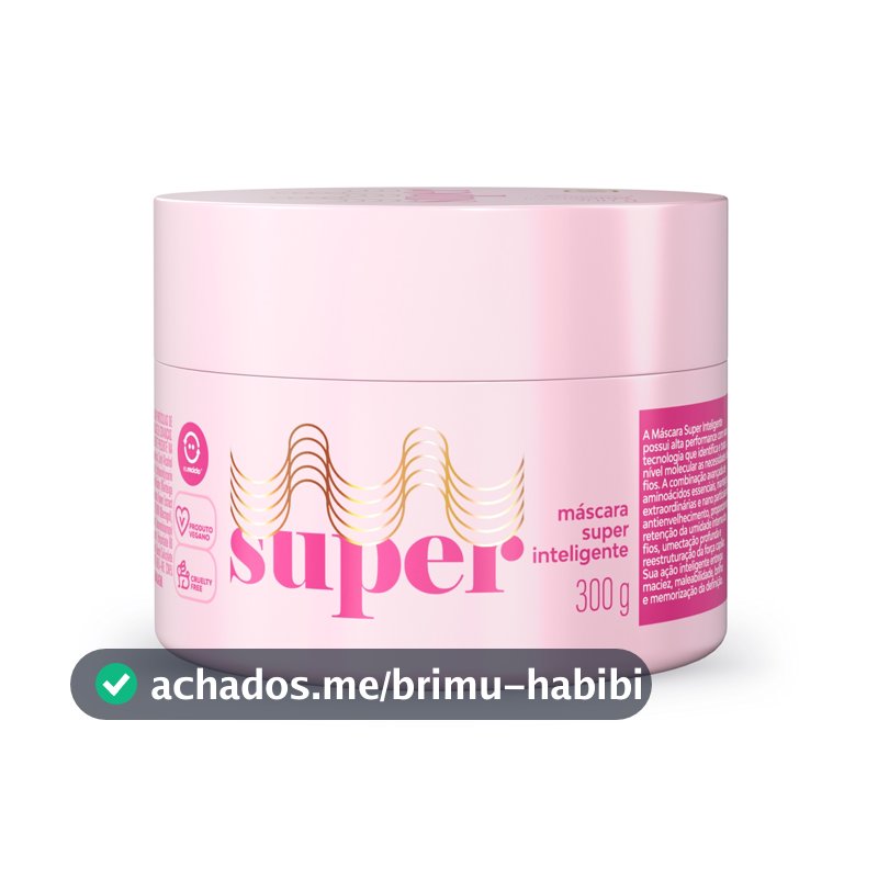 Máscara Super Inteligente 300g - Super Cacheada