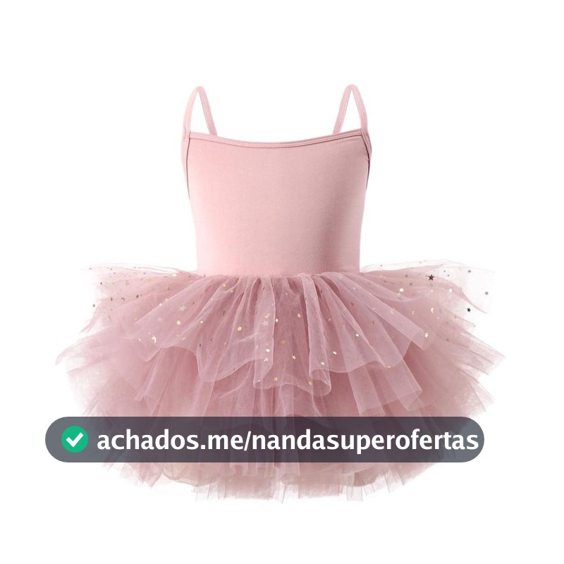 Crianças vestido de balé estrela impresso gaze vestido de princesa 2026 novo estilo estilingue traje de desempenho de um