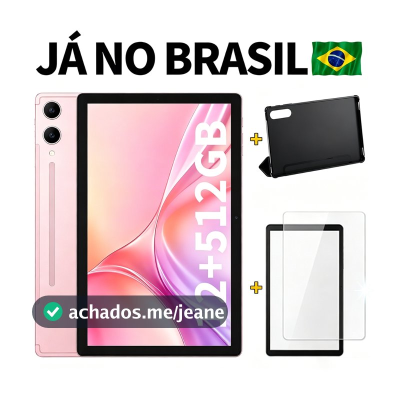 Tablet BML A9 (Ram 12GB+Rom 512GB) Tablet de tela de 10.1  5G WIFI Cartão SIM duplo Câmera 8+28MP