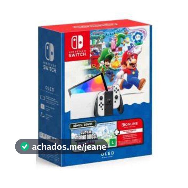 Console Nintendo Switch OLED 64Gb Mario Bros Wonder