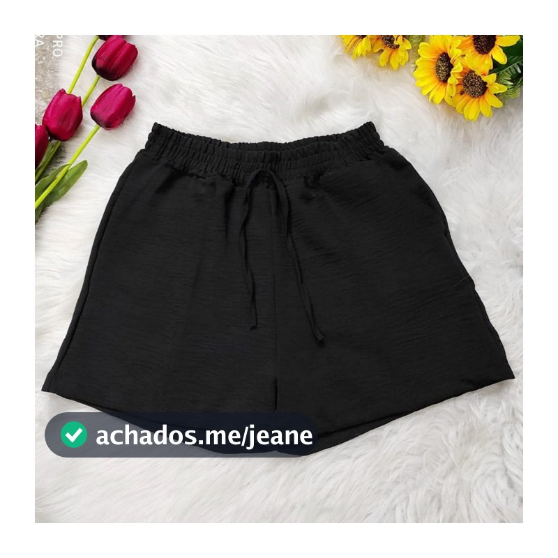 Short Duna Feminino Básico Leve Verão Atlético