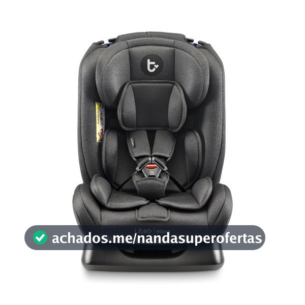 Cadeira Para Auto 0-36 Kg Mass Preta Litet - BB456