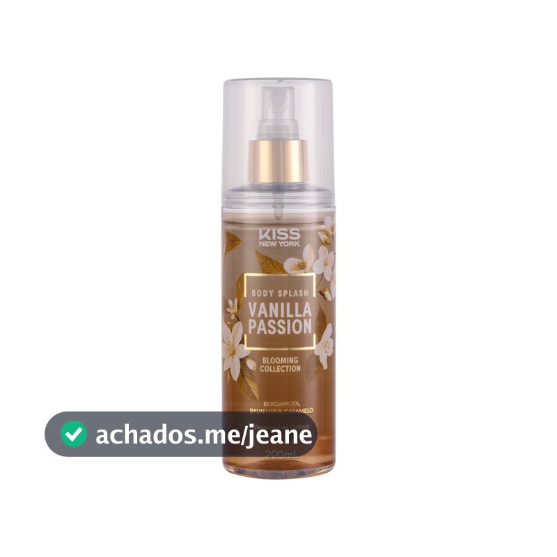 Body Splash Blooming Collection - Vanilla Passion - Kiss New York