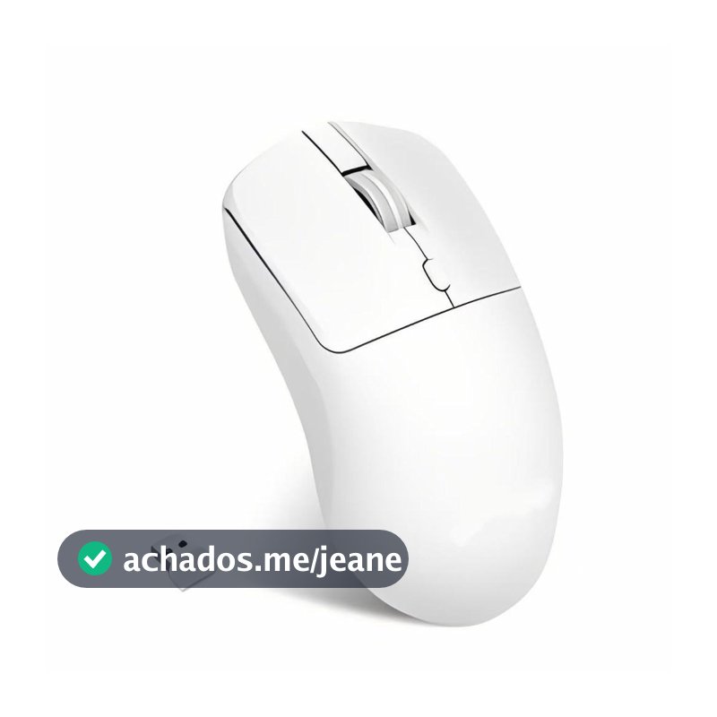 Mouse Gamer Wireless com Conexão 2.4GHz Estável