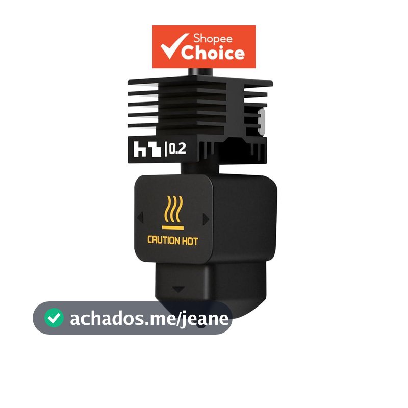 Kit de Hotend para Extrusora de Impressora 3D 0,2/0,4/0,6/0,8 mm compatível com Bambu Lab A1 e A1 Mini