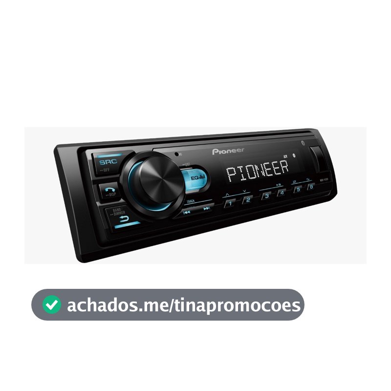 Aparelho Pioneer Mvh-145BR Mp3 Player Automotivo Bluetooth Usb