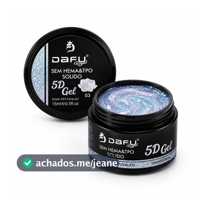 Gel Solido 5D Sem Hema Tpo Efeito Asas De Butterfly Cor 03
