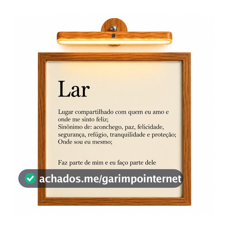 Quadro decorativo cobre caixa de luz com moldura Resinado 43x43 LAR lugar compartilhado sala/quarto/cozinha/decoração