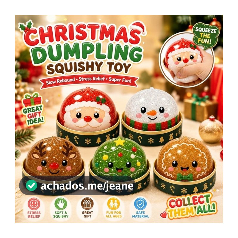 Natal Glitter Bolinho Sensorial Brinquedo Mole Alívio Do Estresse Recuperação Lenta Espremer Bola De