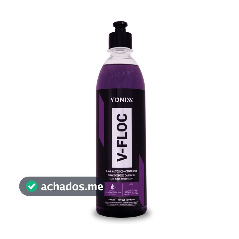 V-floc Vonixx Shampoo Automotivo Lava Auto Concentrado - 500ml