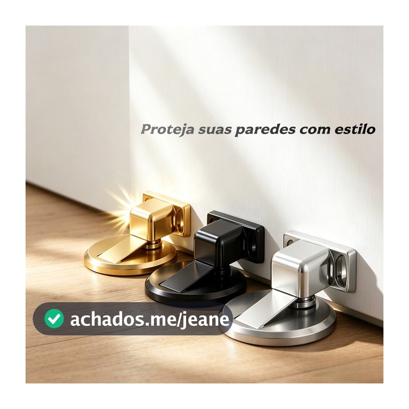 KIT 2/4/6 Aço inox Prendedor Segurador de Porta Peso de Porta Prático Acessórios para portas silenciosas ES
