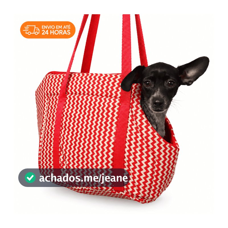 Bolsa transporte para cachorro e gato Gaby Pet