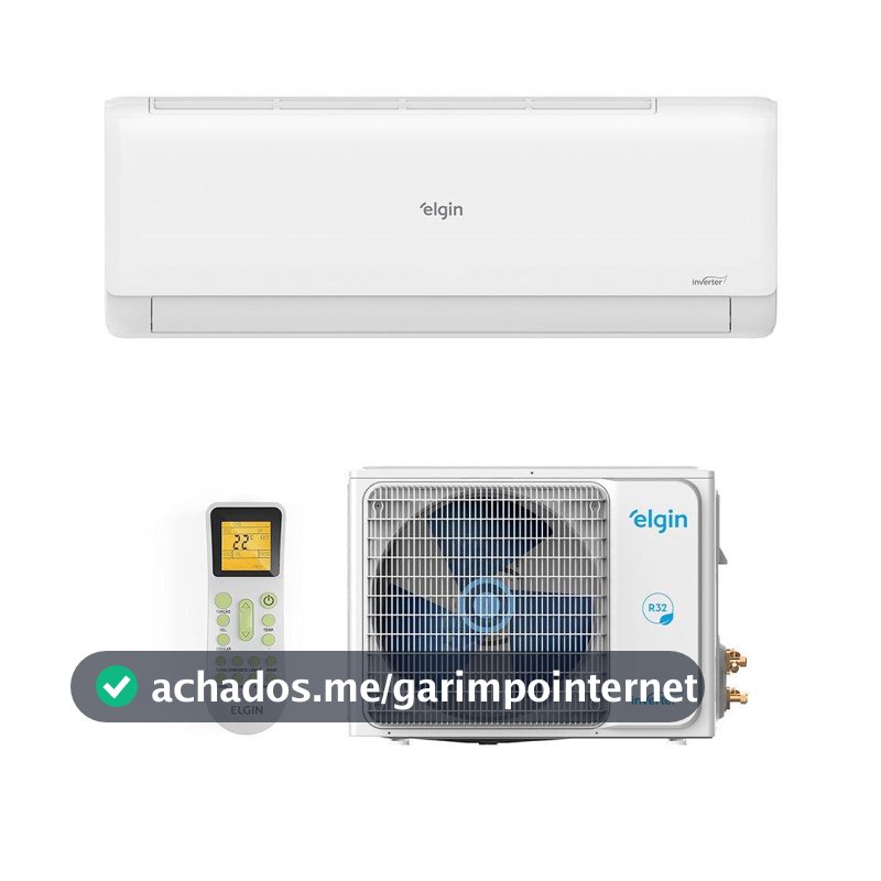 Ar-Condicionado Split Inverter III 9000 BTUs 220V Elgin Eco com Wi-Fi Integrado High Wall Frio 45HJFI09C2WG/45HJFE09C2CG