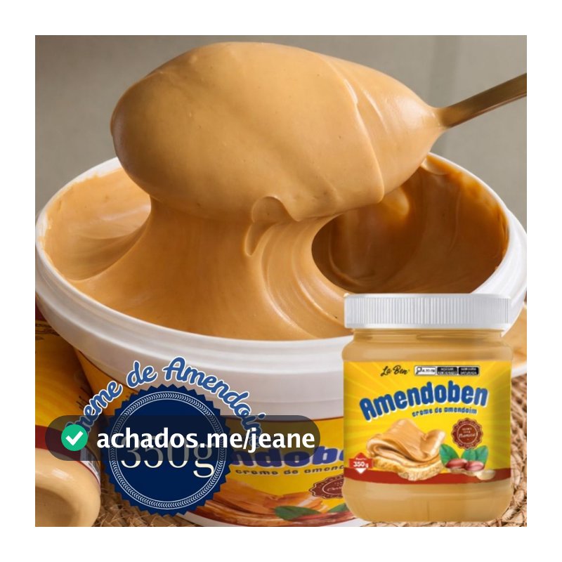 Creme De Amendoim Amendoben La Ben 350g - Doces no pote