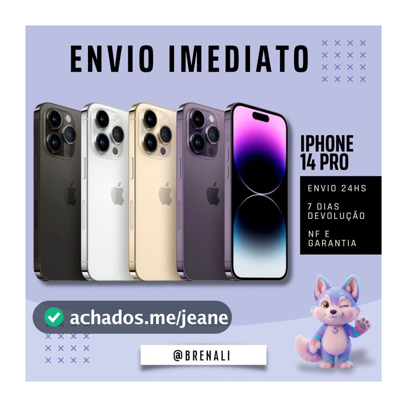 iPhone 14 / Pro / Pro Max Vitrine Apple 128GB | 256GB Original Garantia NF