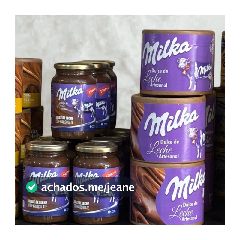 Doce de Leite Importado Milka e Ilolay Tradicional ou com Chocolate