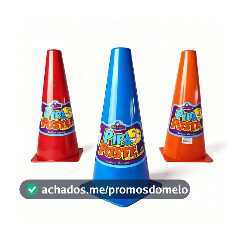 Postinho Cone Para Cachorro Educador Sanitário Grande