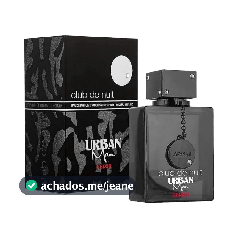 Perfume Árabe Armaf Club de Nuit Urban Man Elixir EDP 105ml Masculino Original Importado