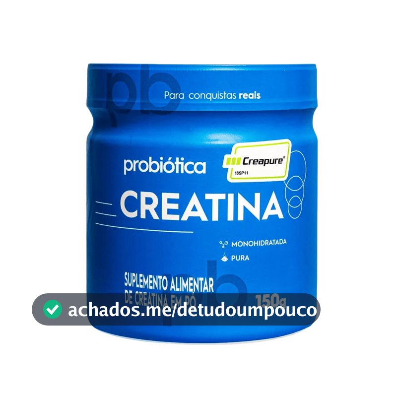 Creatina Monohidratada Probiotica 150g Pura