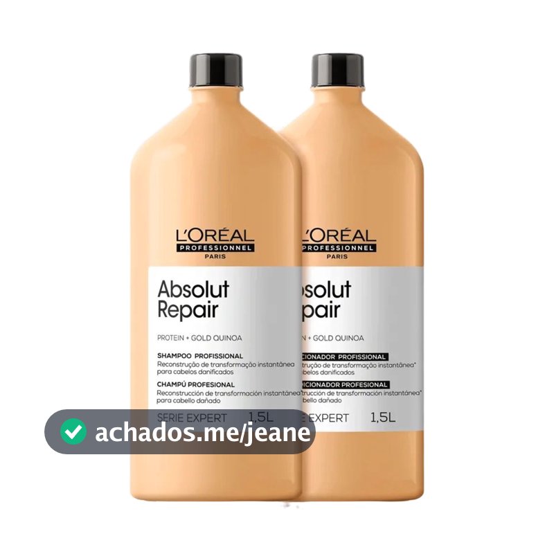 Kit Absolut Repair - Shampoo e Condicionador 1,5L - L'oreal