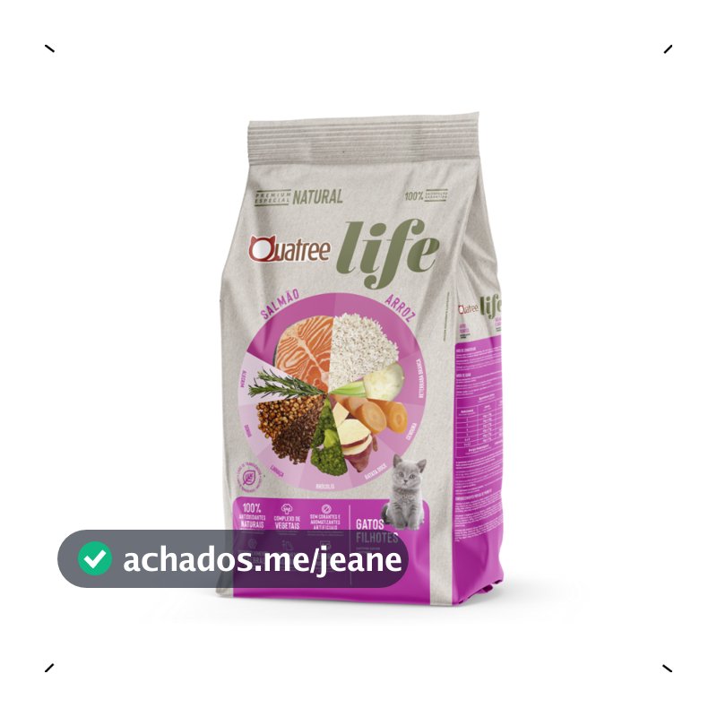 RAÇÃO QUATREE LIFE GATO FILHOTE 10KG