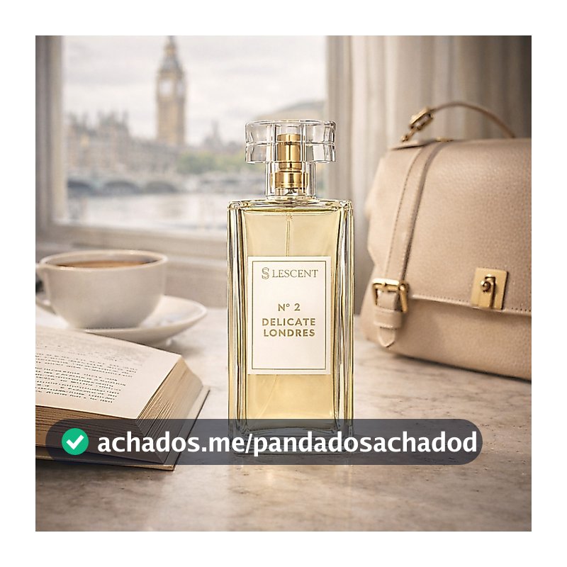 Perfume Deo Colônia Lescent N2 DELICATE LONDRES  Feminino