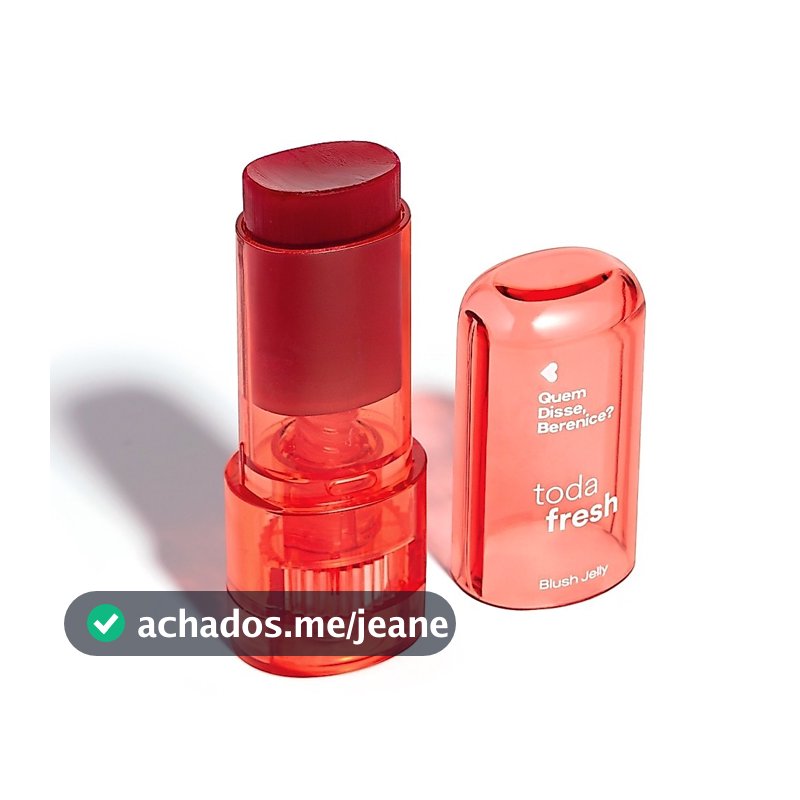 Quem Disse, Berenice? Toda Fresh Blush Jelly Bordô 5g