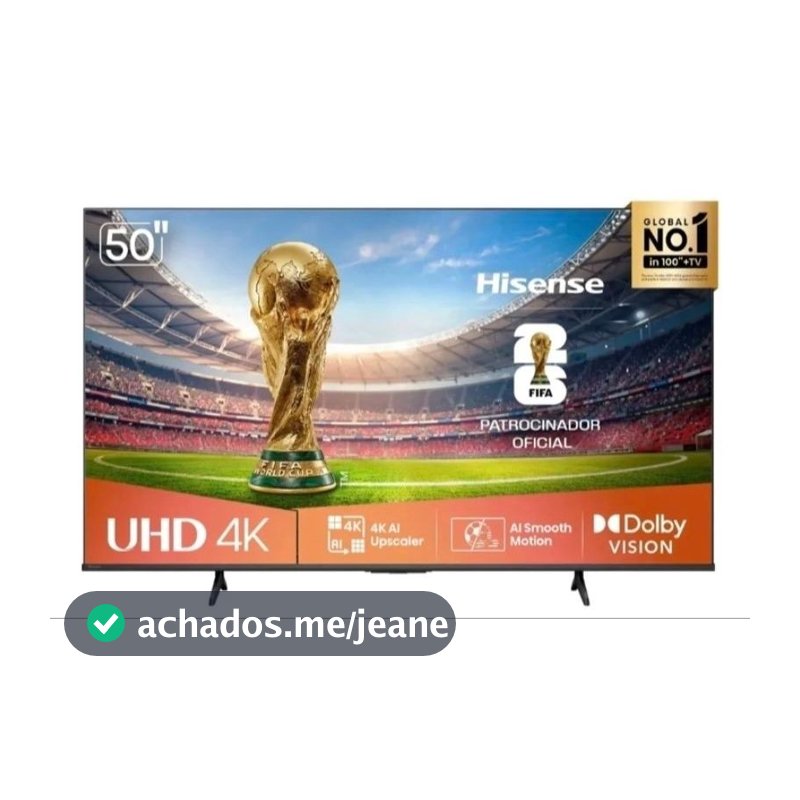Smart TV Hisense 50A6NV 50 Polegadas 4K