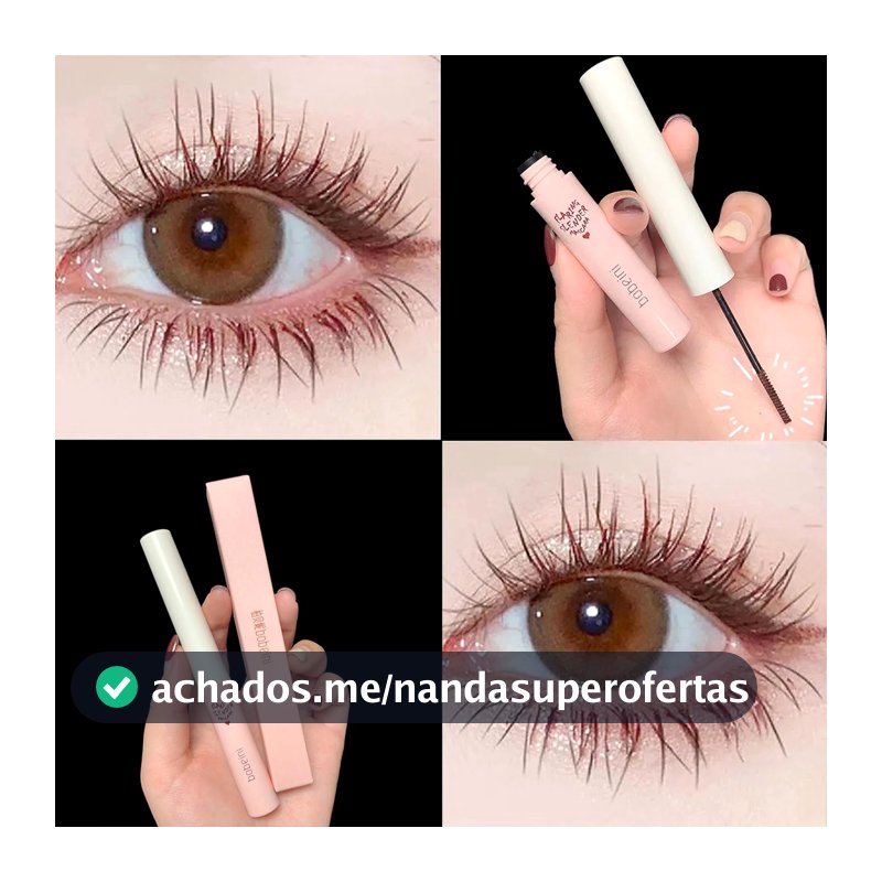 Rímel À Prova D'água , Cílios Longos De Longa Duração , Não Cai Facilmente , A Cabeça Da Escova É E Fina , Natural Macia