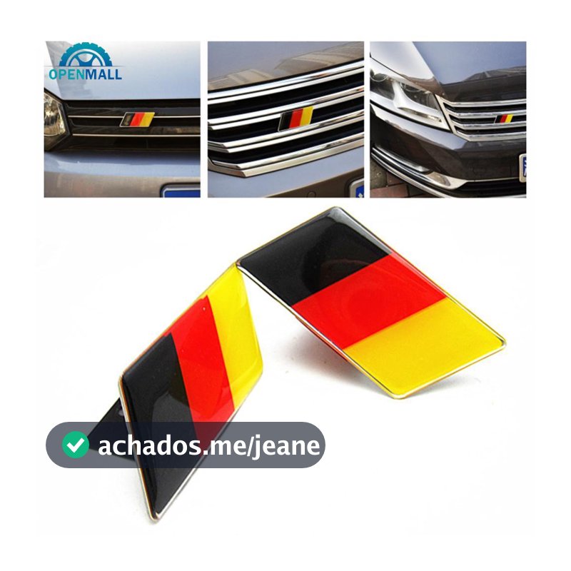 OPENMALL Emblema Da Grade Dianteira Do Carro Crachá Para Volkswagen Scirocco Golf 7 6 Polo GTI VW Tiguan Trailer Label Car Acessórios B5G8