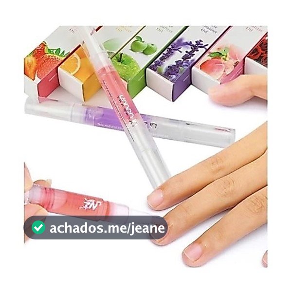 kit 1/3/5 Caneta Óleo Hidratante Revitalizante De Cutículas Sabores De Frutas Gel De Unha