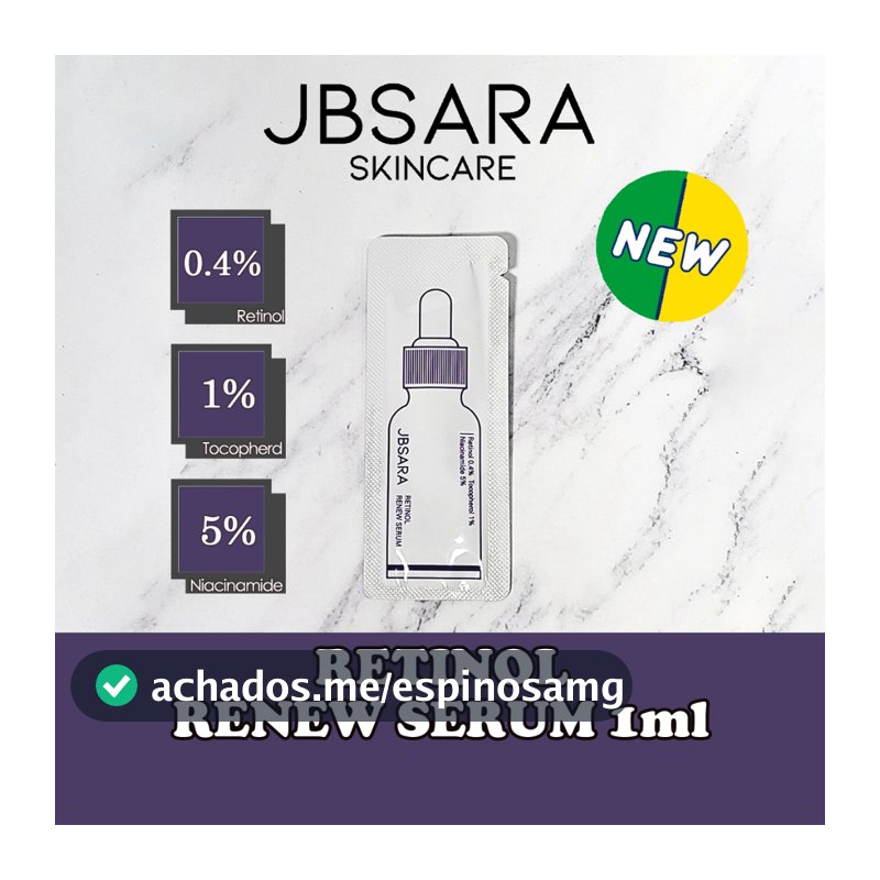 JBSARA Soro Renovador de Retinol 1ml Envio da Coreia 1 peça