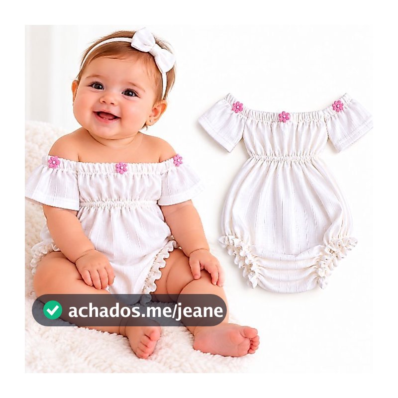 Romper body bebê luxo roupa para bebê festa final do ano.