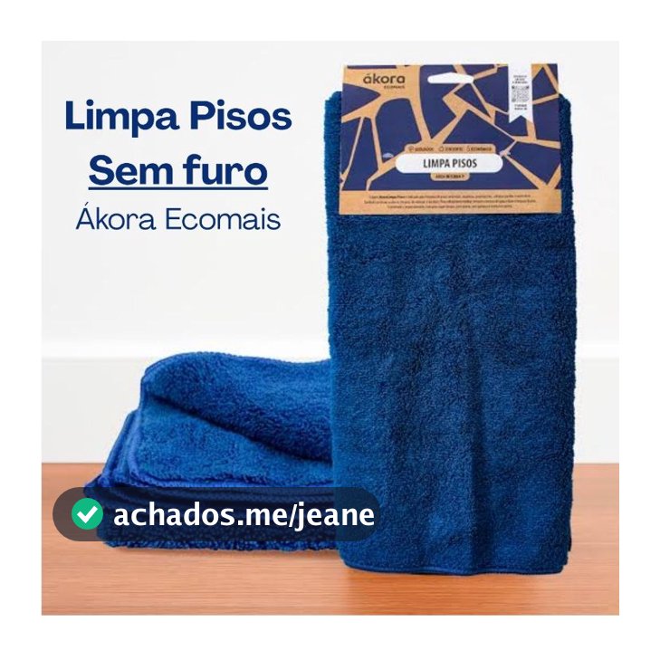 Limpa Pisos Ákora Ecomais- Área Interna G (50cm X 80cm)