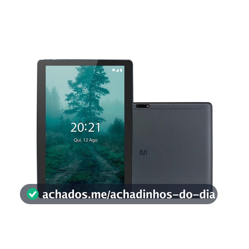 Tablet M10 Multi WI-FI 128GB Tela 10.1 6GB RAM Android 13 Octa-Core - NB359