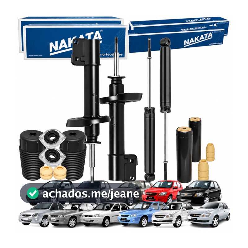 Kit 4 Amortecedor Dianteiro Traseiro Original Corsa Celta