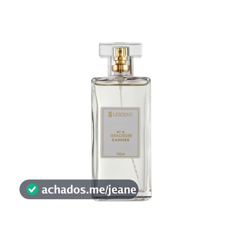 Perfume Deo Colônia Lescent N6 GRACIEUSE CANNES Feminino