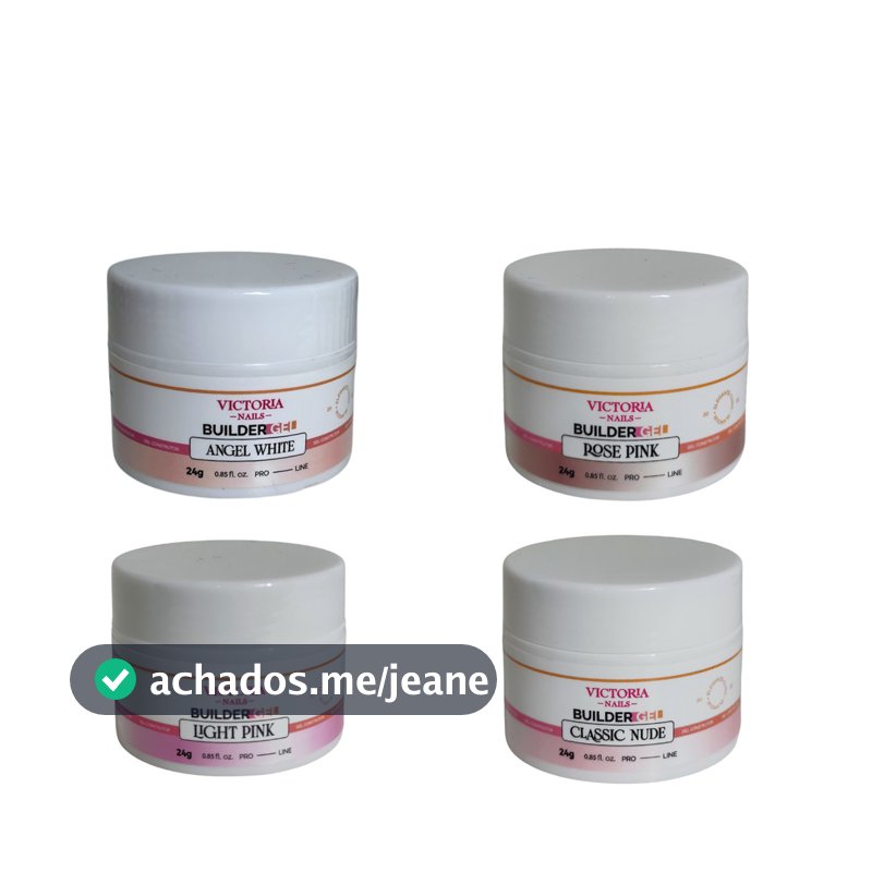Gel Builder Victoria Nails 24g Alongamento Unhas